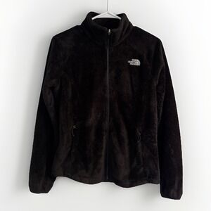 The North Face Women's Black Fleece Full Zip Jacket Size Small, Hiking Active